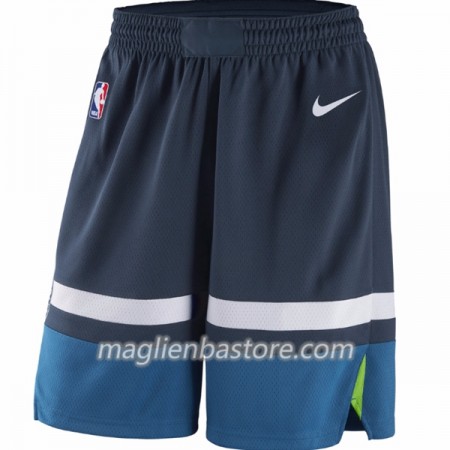 Minnesota Timberwolves Uomo Pantaloncini Blu scuro Nike Swingman